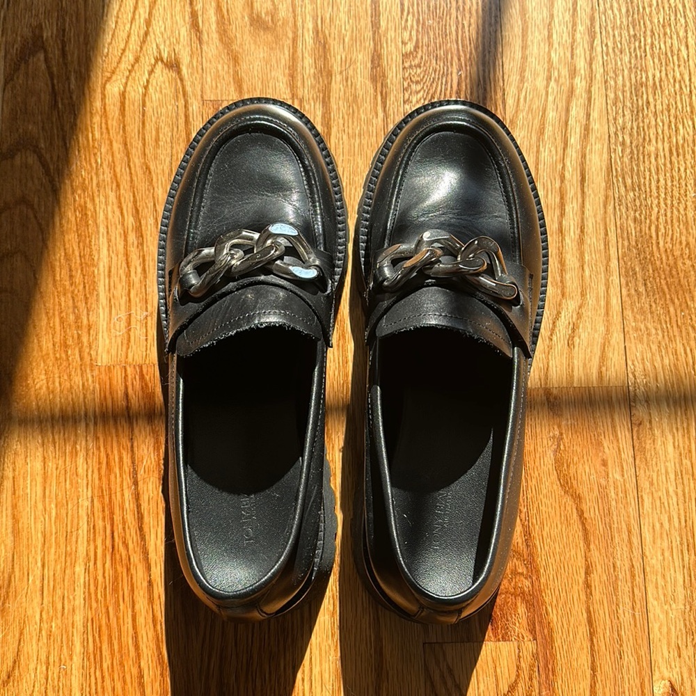 WORN ONCE Tony Bianco Black Loafer